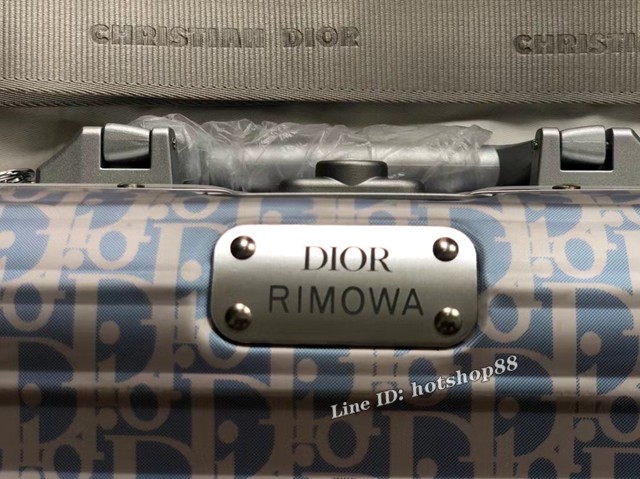 RIMOWA行李箱斜背箱 DR化妝箱 迪奧獨家定制款迷你小箱 gdx1365